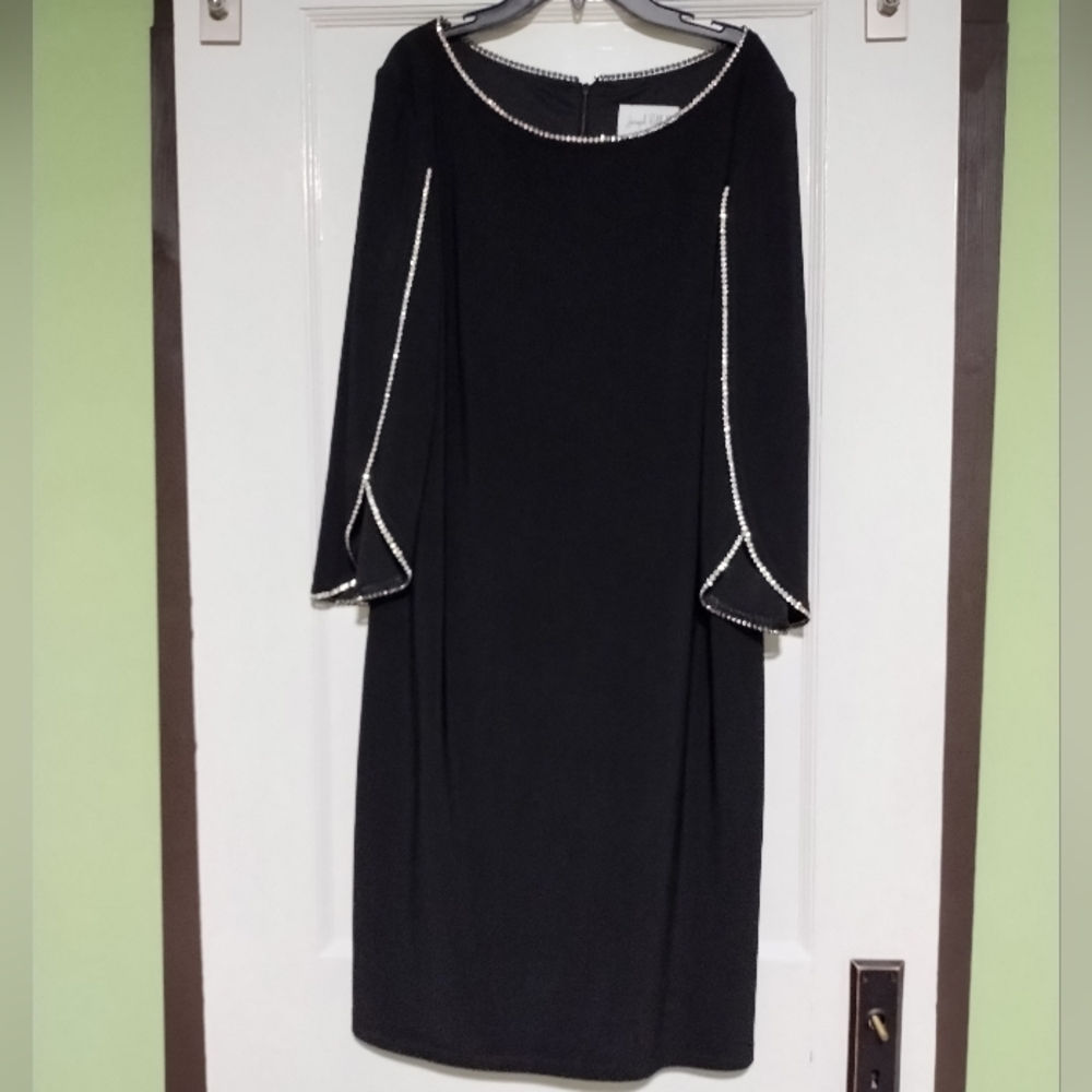 NWT Joseph Ribkoff Dress Sz 14 Black